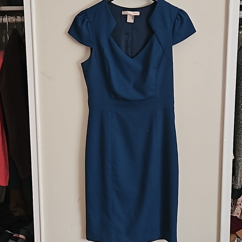 Vintage Sheath Stunning Blue